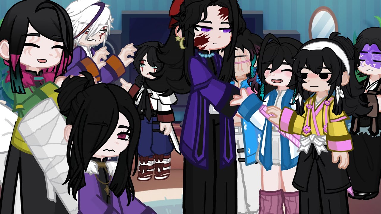Swap AU reacts to the Original||part 3 last part||ft. Nakime, Enmu, Rui, Uta and Yoriichi