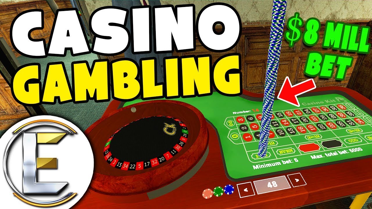 8 Million Dollar Bet In The Casino - GMOD DarkRP (Someone Loses A Lot Of Money)