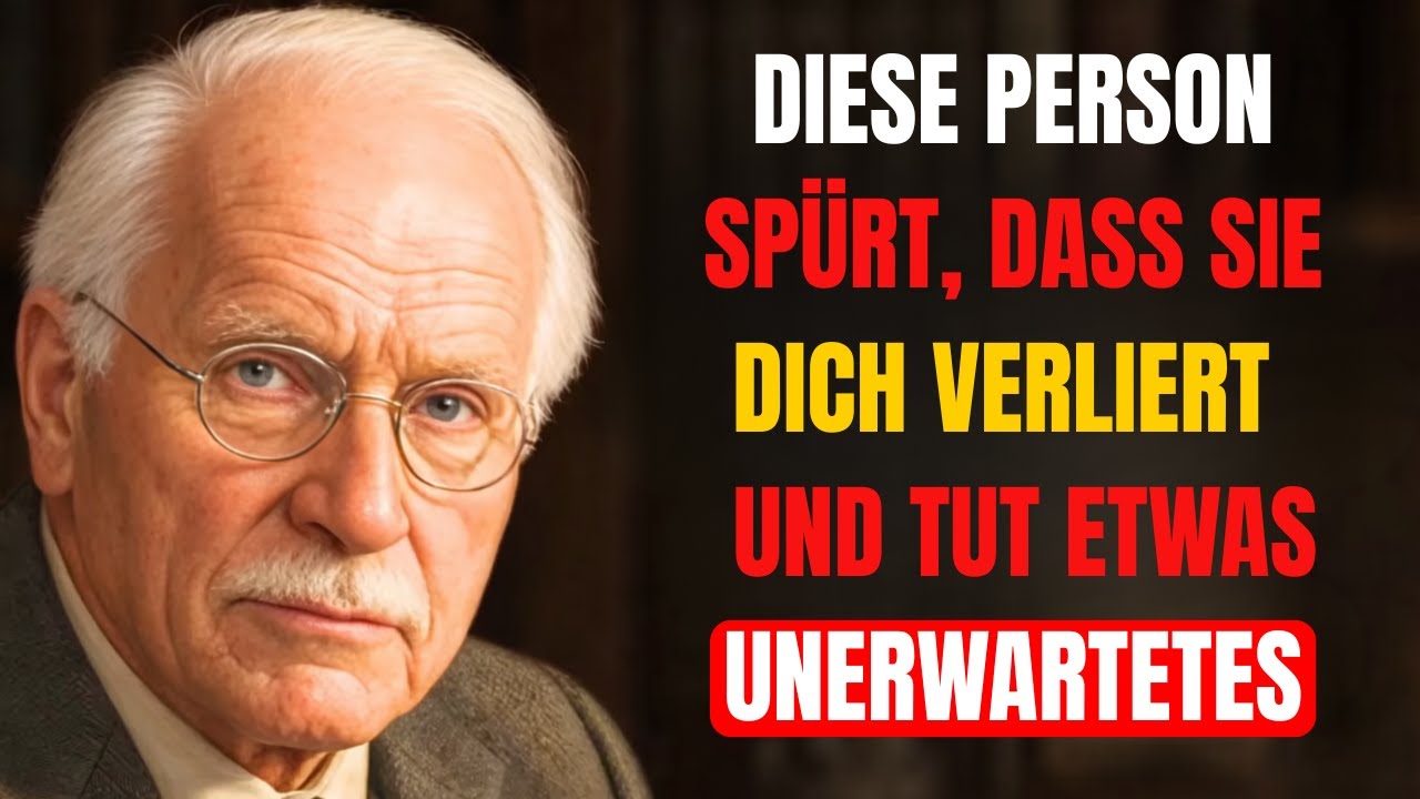Diese Person spürt, dass sie dich verliert – tut etwas Unerwartetes | Carl Jung