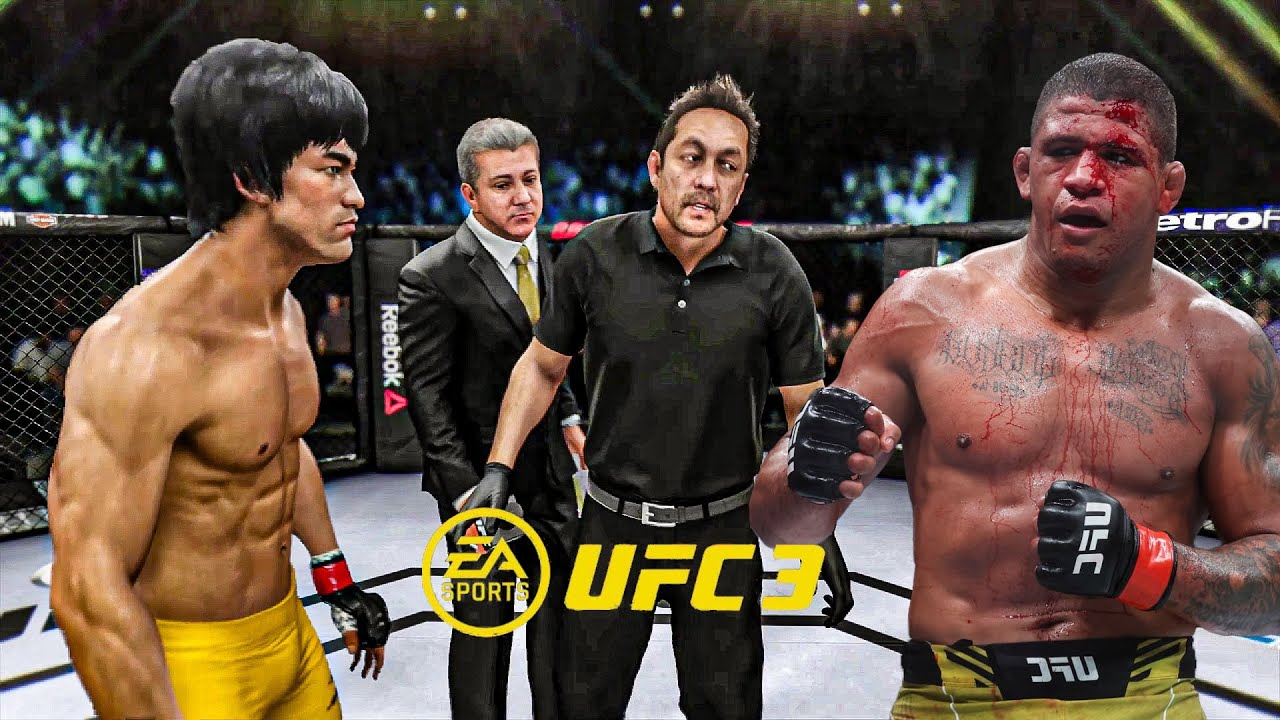 Брюс Ли против Гилберта Бернса EA Sports UFC 3 Бойцовский клуб Брюса Ли 🔥🐲