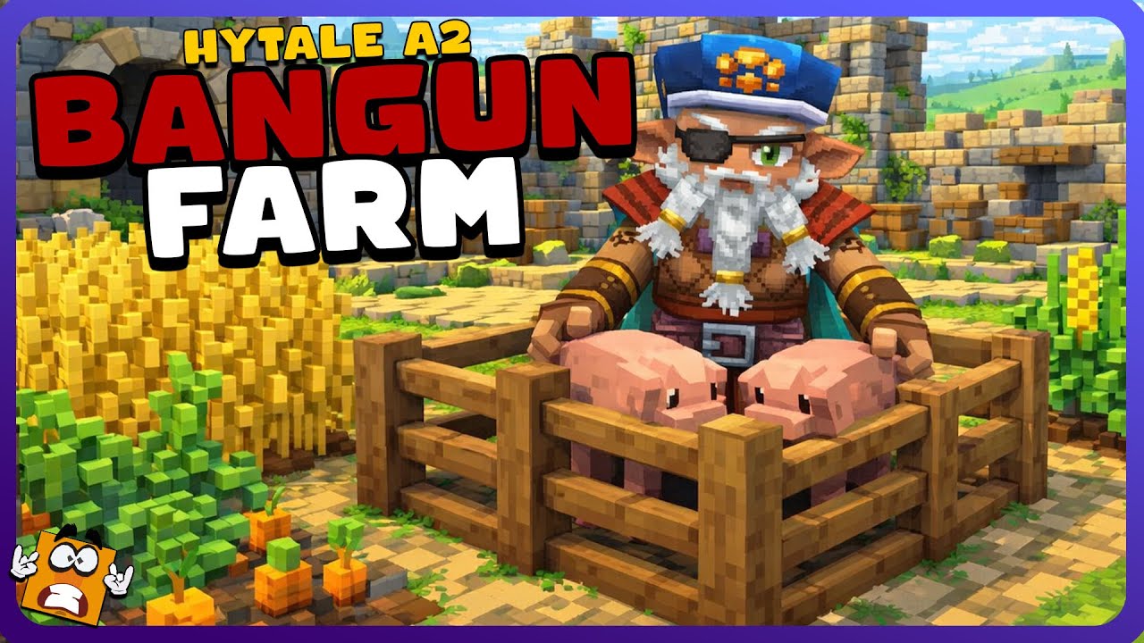 Panen! Bercocok Tanam di HYTALE | HYTALE INDONESIA A2