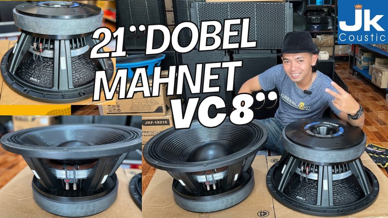 Componen speaker 21&rdquo; dobel mahmet Jk coustic 