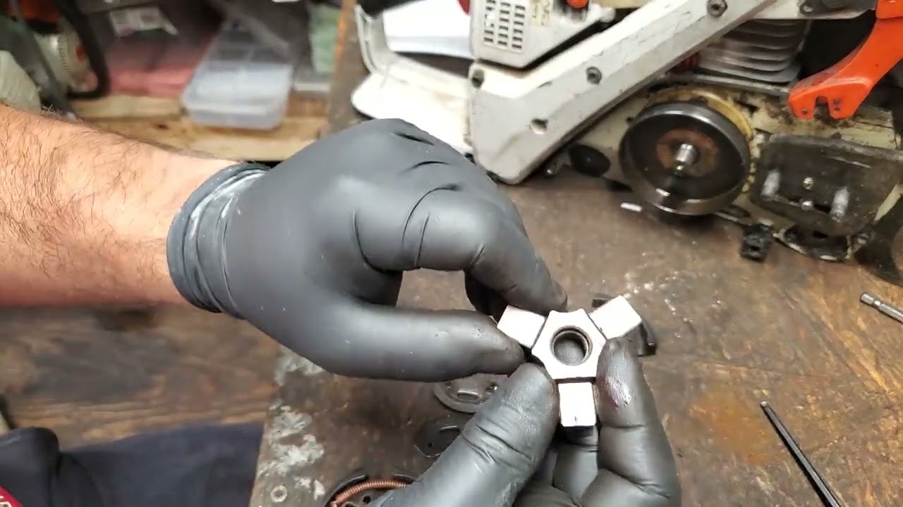 rebuilding echo cs8000 chainsaw clutch