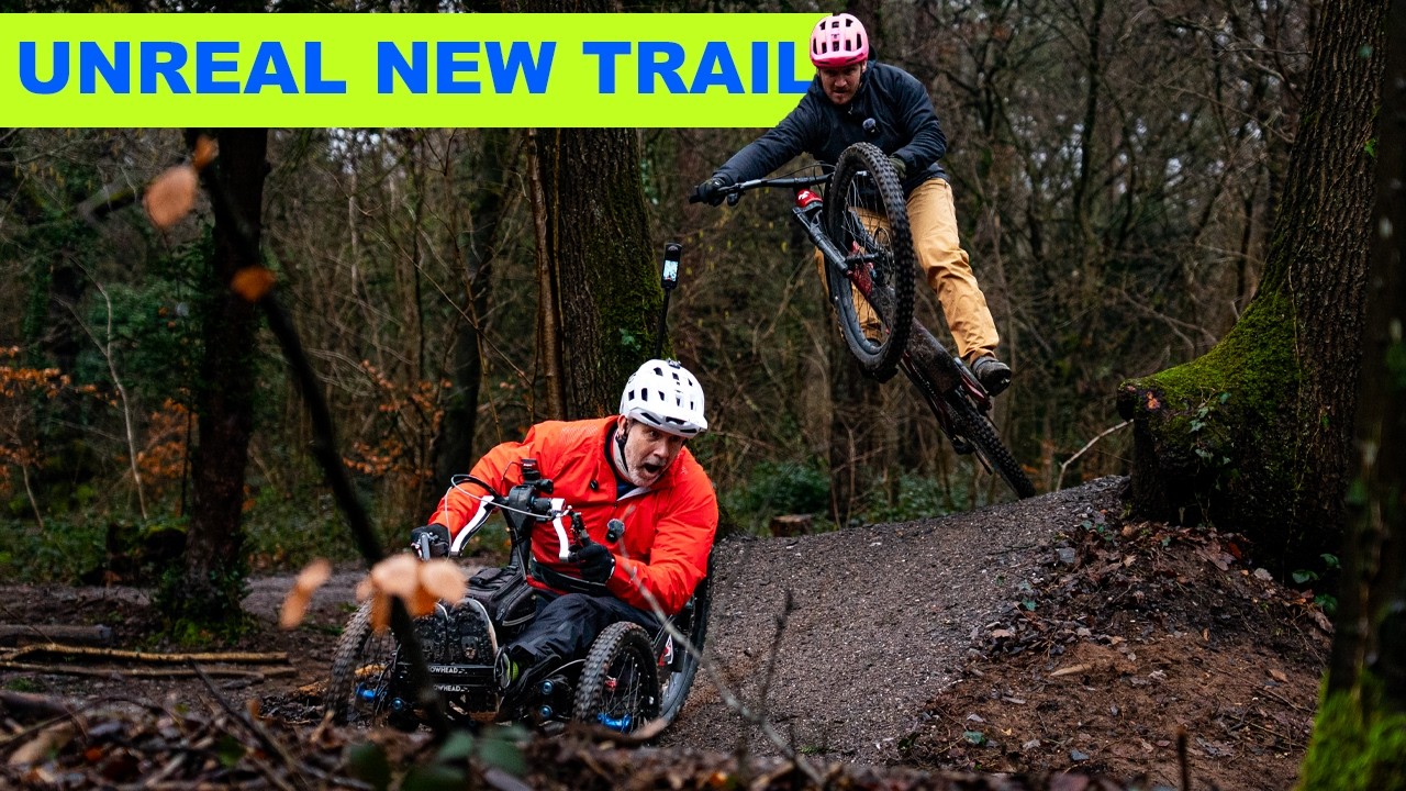 Discovering A Brand New Trail That Delivers Big Time: Martyn Ashton & Blake Samson ride Leigh Woods.