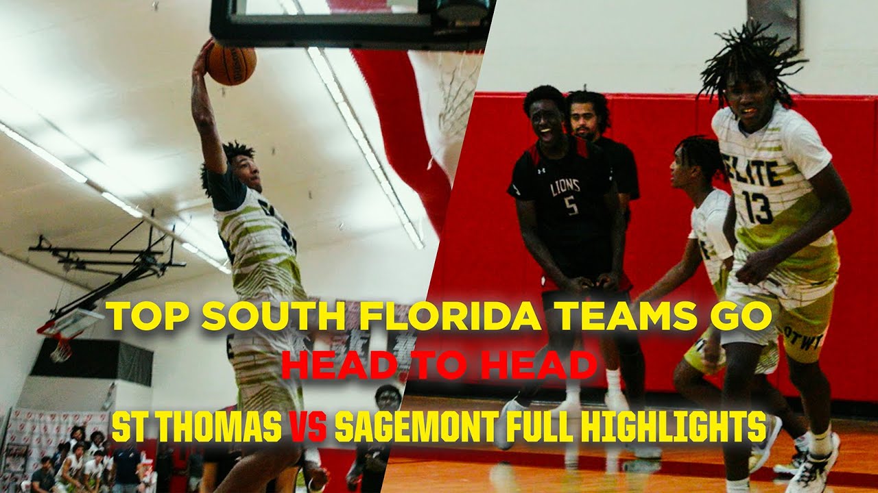 Top South Florida Teams Go Head to Head! Sagemont vs St Thomas Fall League Full Highlights