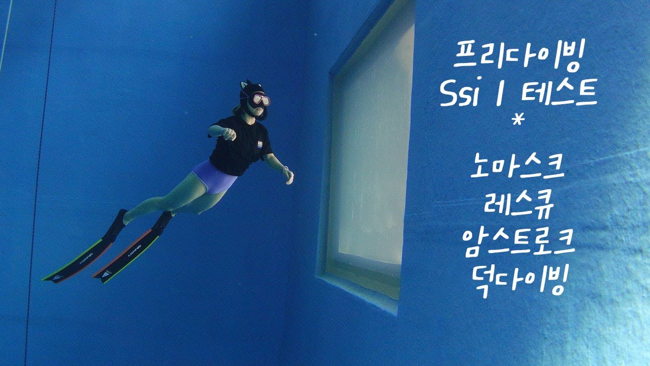 프리다이빙 배우기 / Ssi 1렙 라이센스 취득하기 / 암스트로크 / 레스큐 / free diving