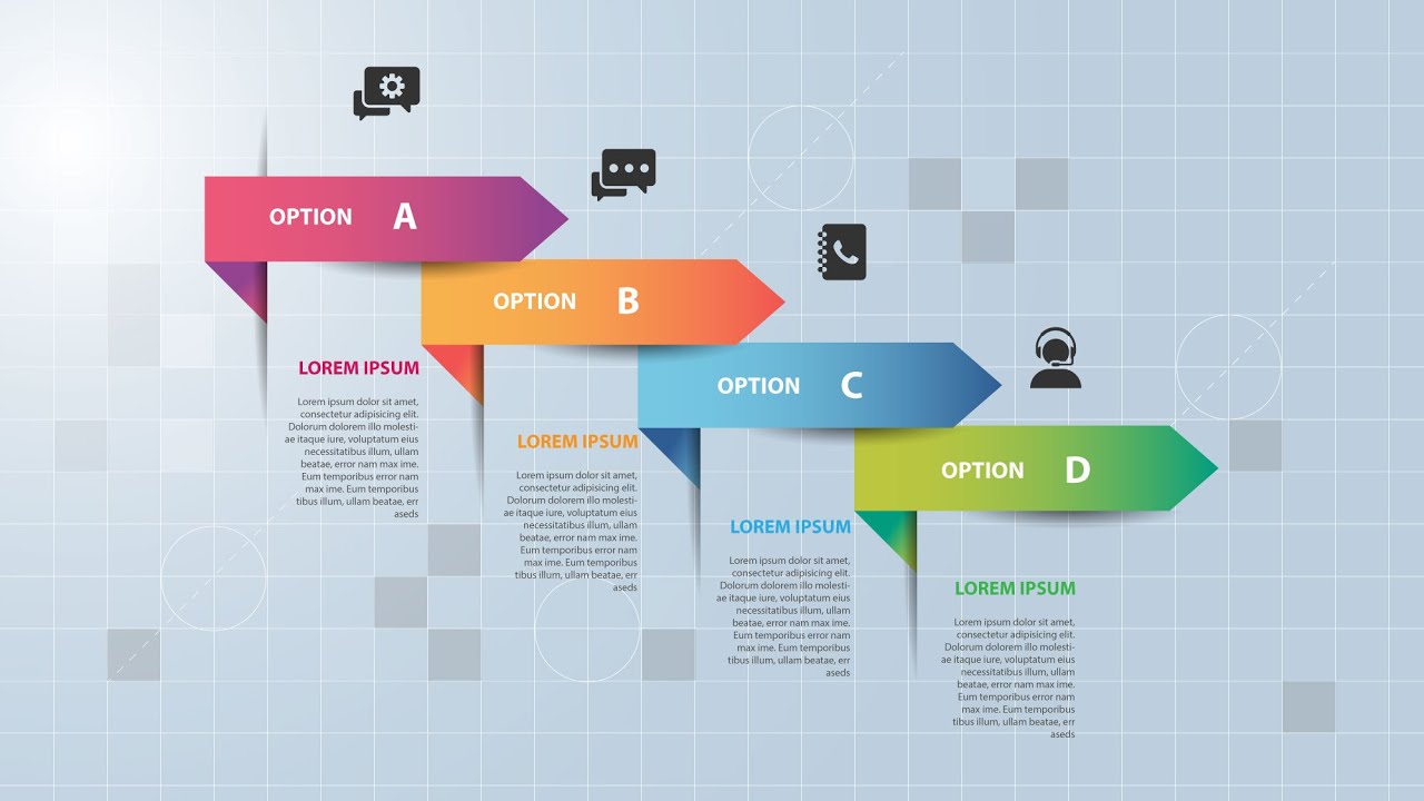 How to Create an Infographic with a Background Geometric Box in Adobe Illustrator