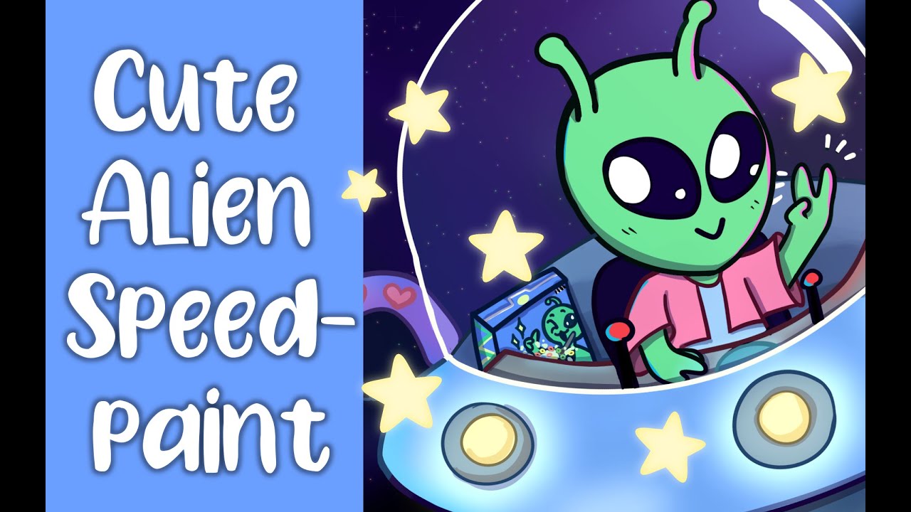 Cute Cereal Alien [ Speedpaint ]