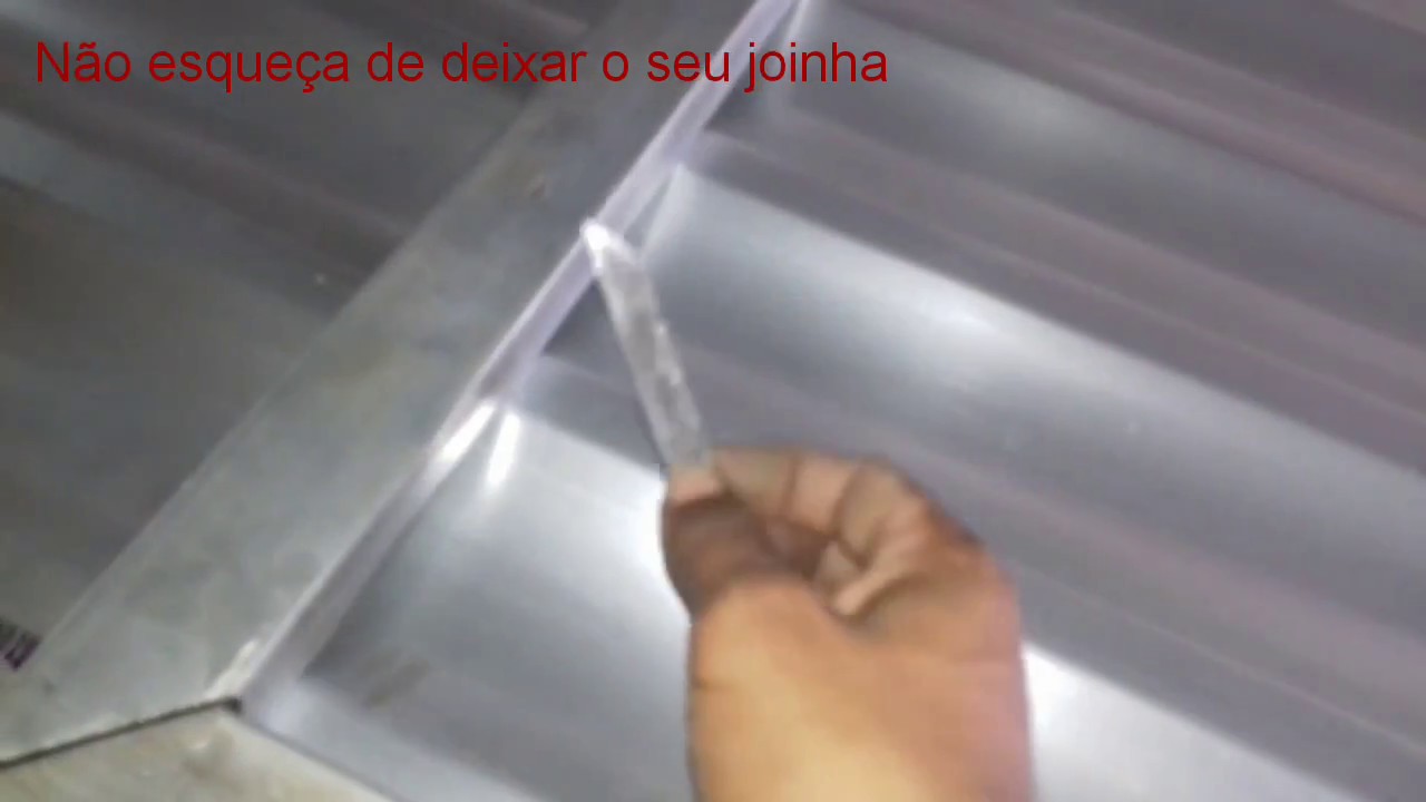 SERRALHERIA: Como fazer a marcação da chapa lambril #macete