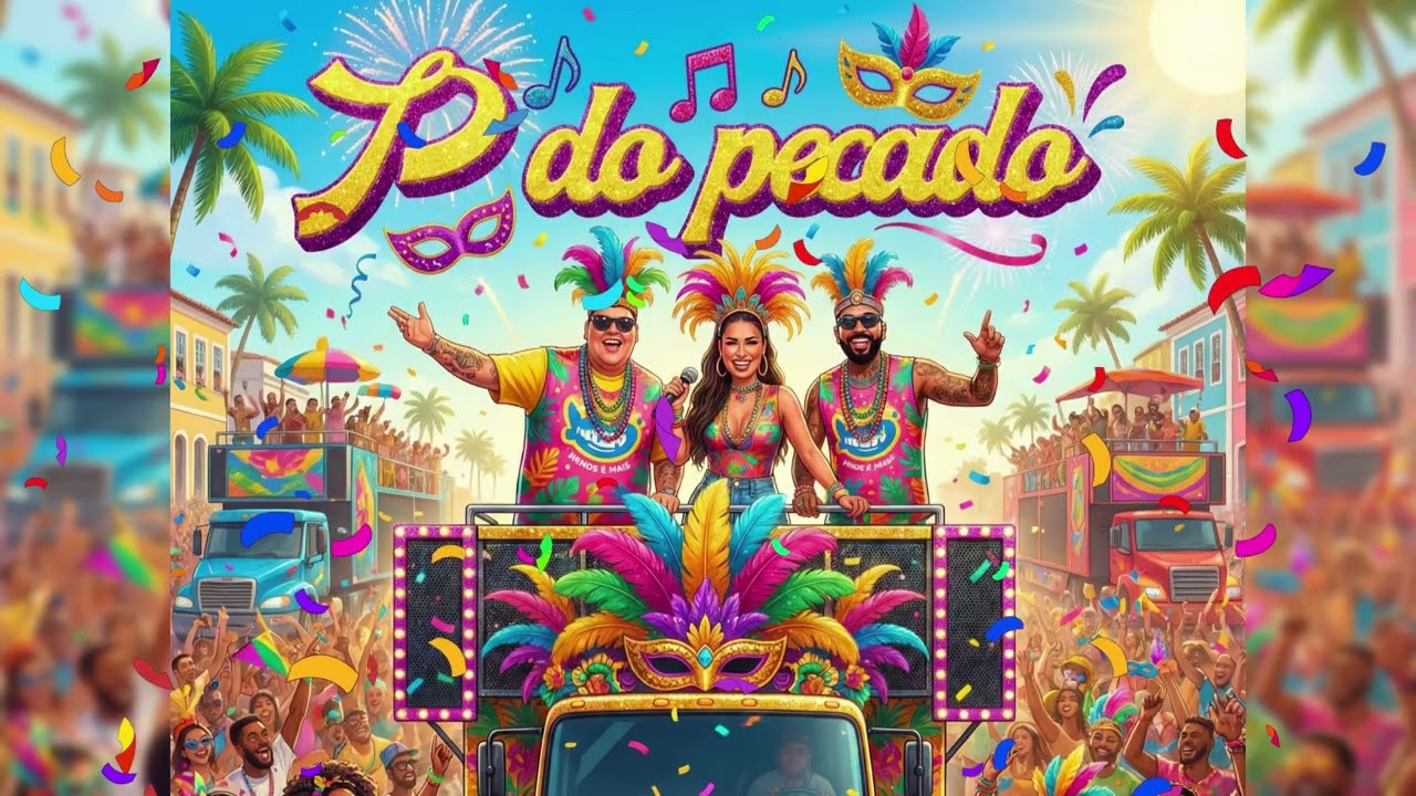 GRUPO MENOS É MAIS - P DO PECADO - AXÉ REMIX CARNAVAL 2026
