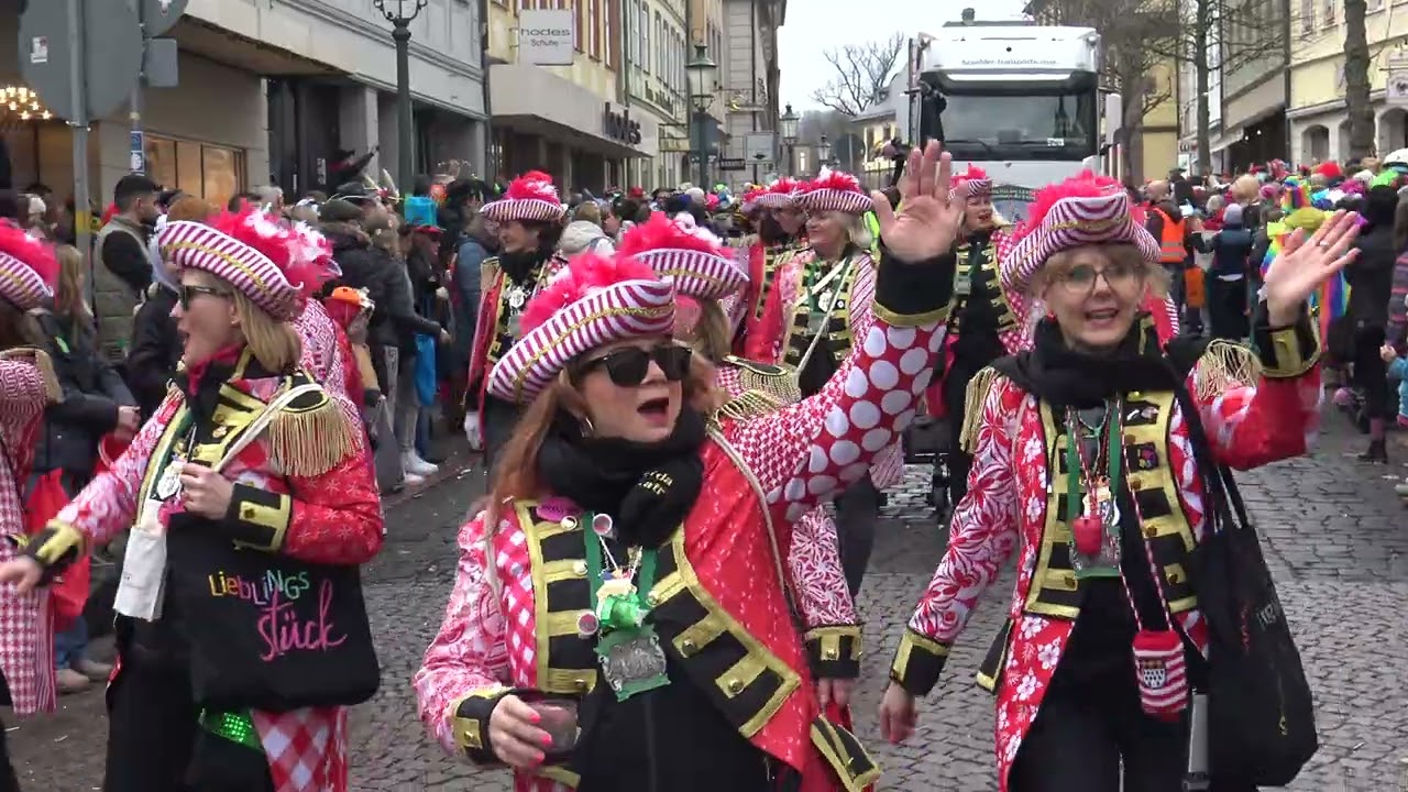 Rosenmontagsumzug der Foaset in Fulda 2024 - KG Engelhelms