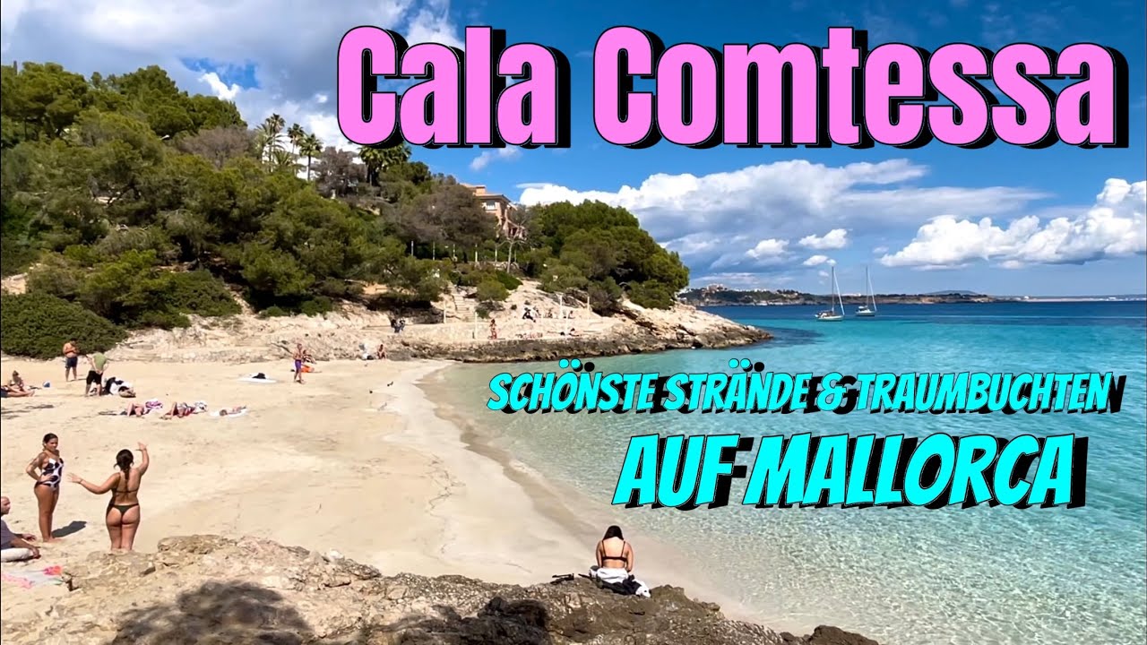 Cala Comtessa -Playa de Illetes🌴🏖️MALLORCA island🩷Das Paradies auf Erden🩷Strand-Tipp NEW! 