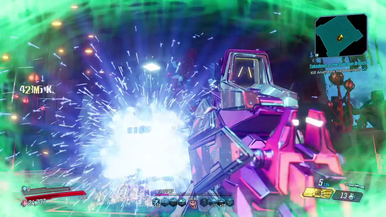 Borderlands 3 - Post Nerf Amara Build