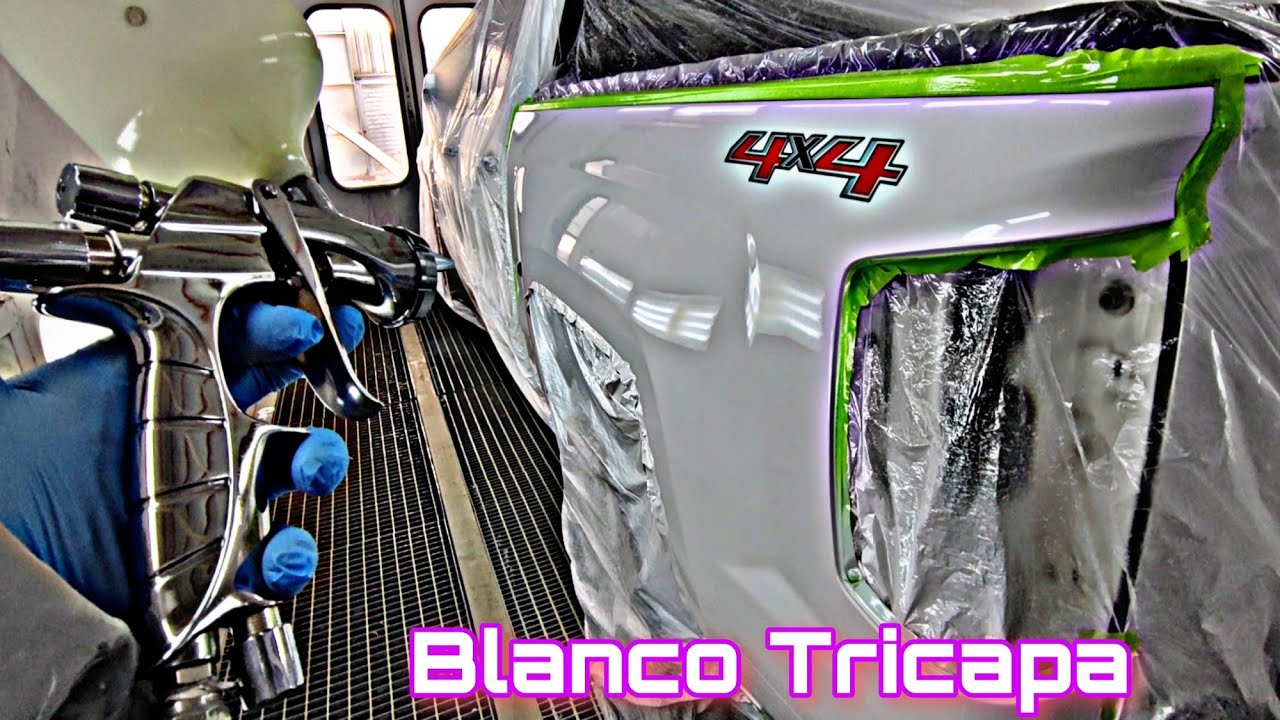 Pintar Blanco Tricapa y Difuminar ⬜✅