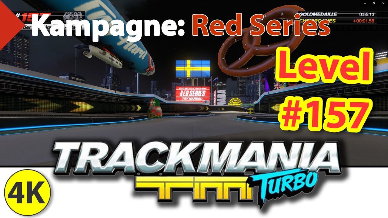 Ziel Goldmedaille 🏆 Trackmania Turbo Level 