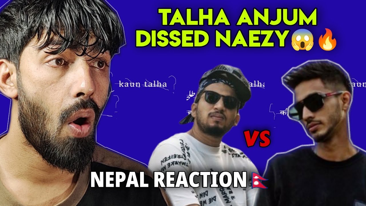 Talha Anjum Dissed Naezy😱🔥Talha Anjum - Kaun Talha | Prod. by Umair(Reaction)
