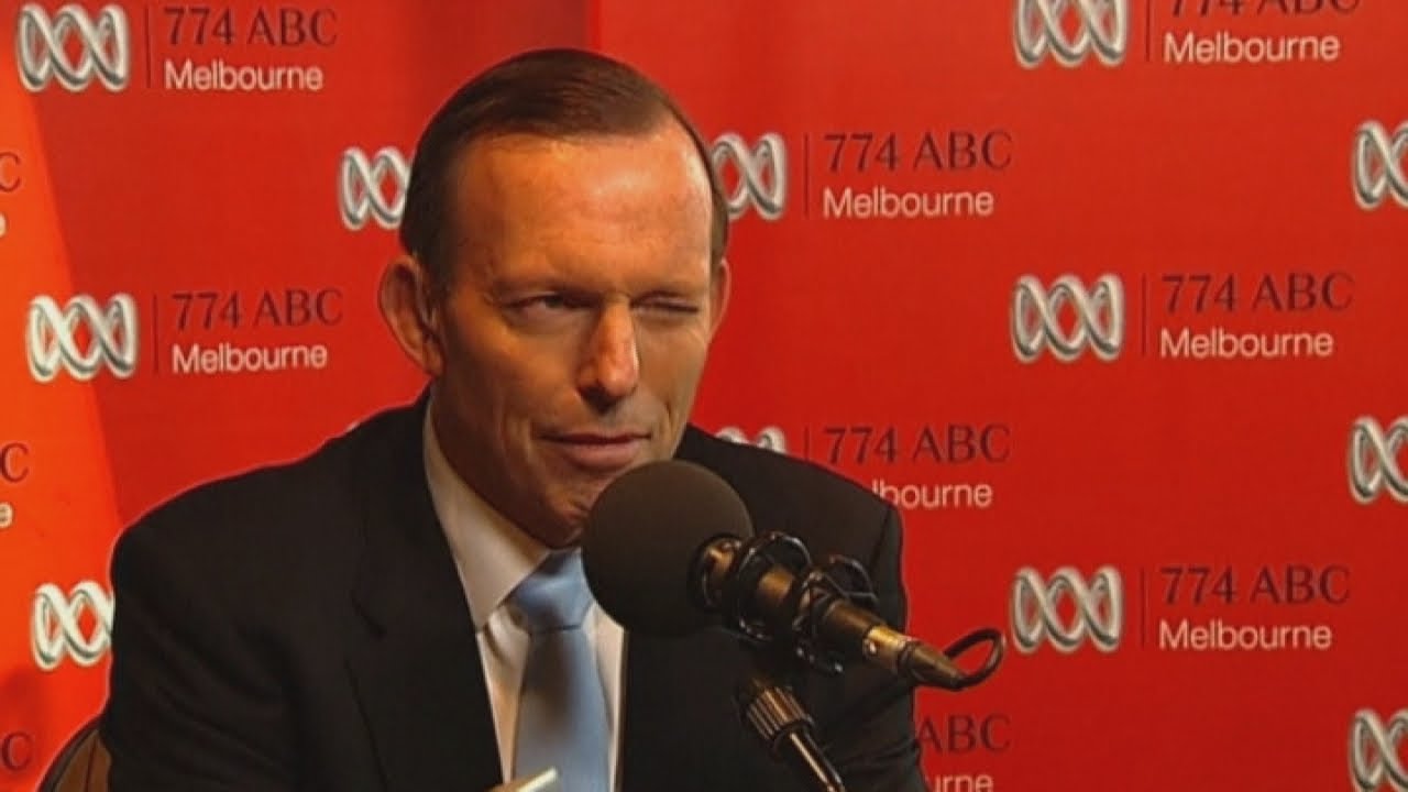 Australian PM Tony Abbott winks at adult sex line caller on radio show