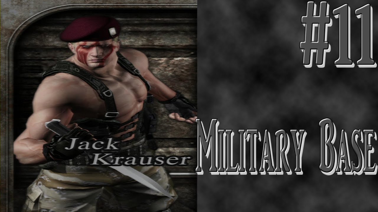 Resident Evil 4 HD (The Mercenaries) Military Base Krauser #11