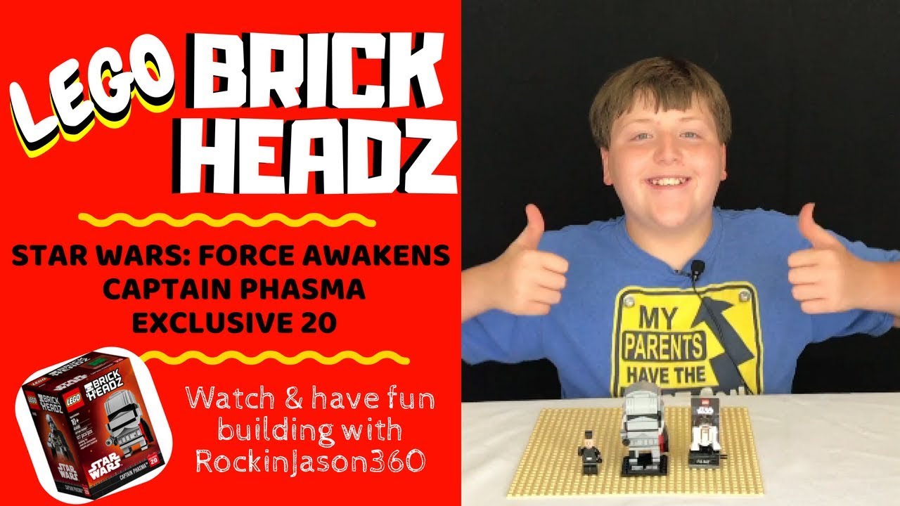 Lego Brick Headz Captain Phasma, set 41486 - Lego Toy Review