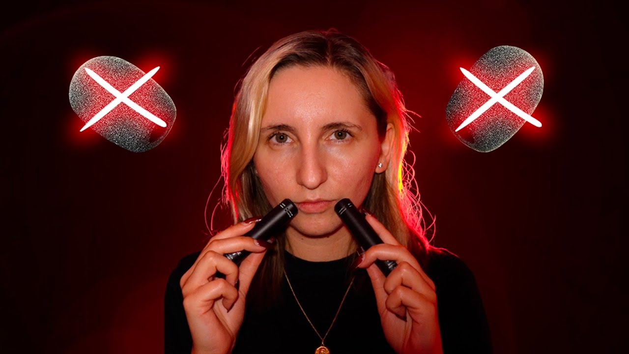 Je RETIRE les BONNETTES de mes micros ASMR (chuchotement pur)