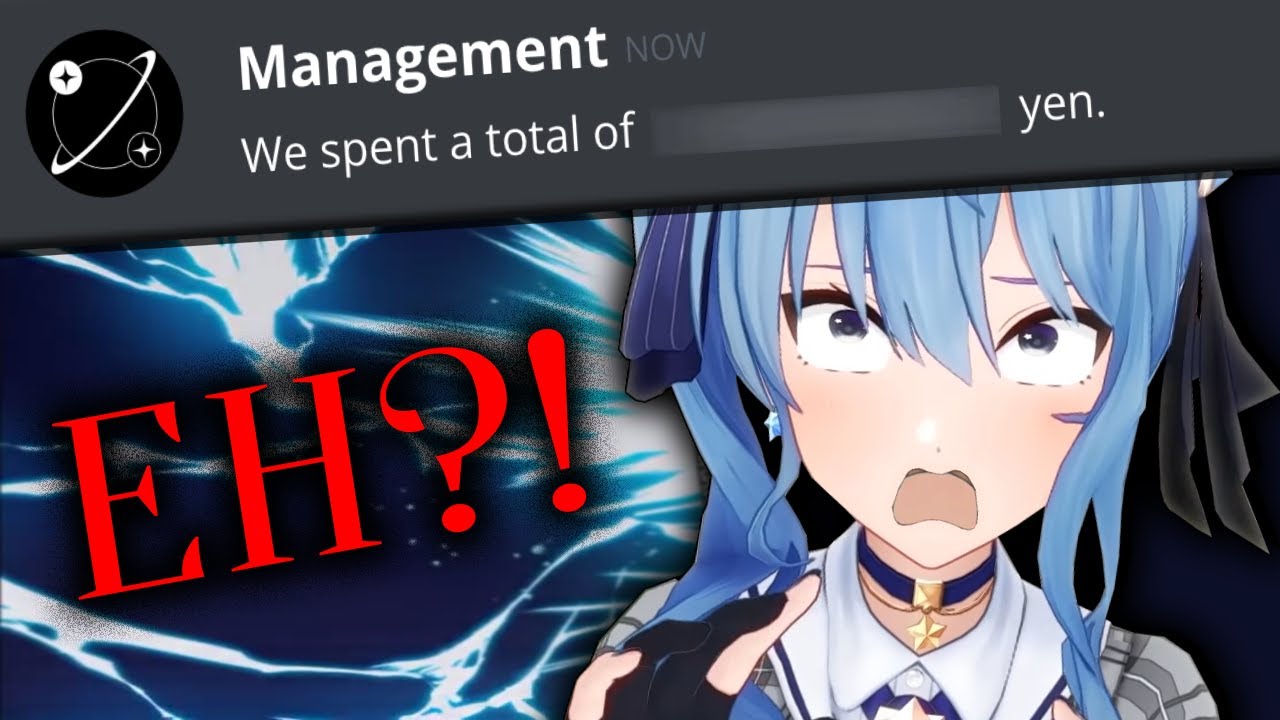 Suisei reacts to the insane budget spent on the MGO concert stage