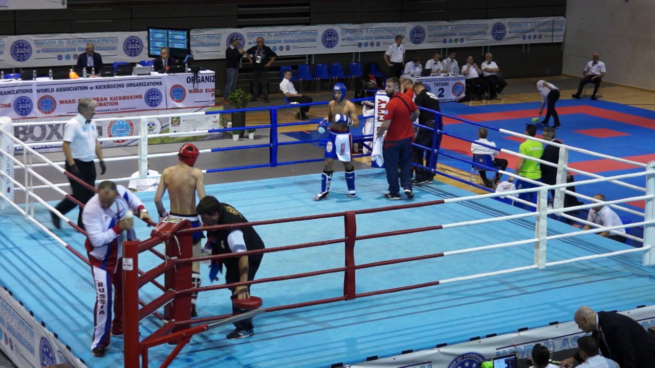 MIKHAILOV VICTOR (RUS) vs KONOVALOV ALEKSANDAR (SRB) WAKO 25 October 2016