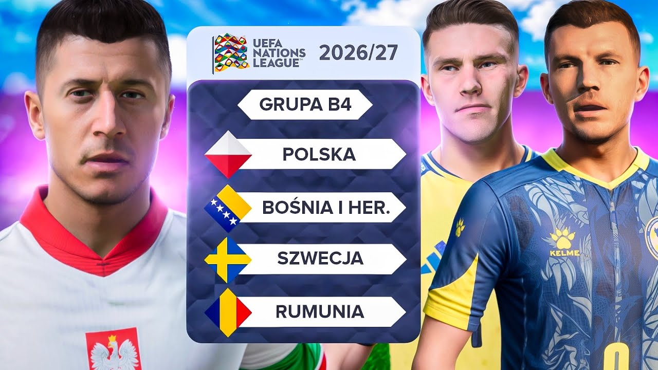 PRZESYMULOWAŁEM CAŁĄ GRUPĘ POLSKI w LIDZE NARODÓW 2026/27 w FC26!