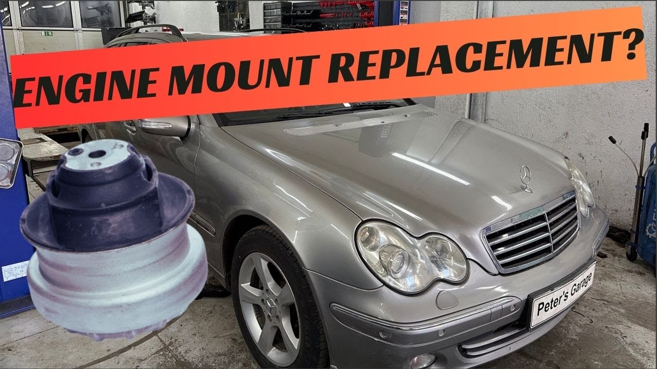 Mercedes C-Class W203 Left and Right engine mounts replacement C180 C200 C220 C240 C270 C320 W211