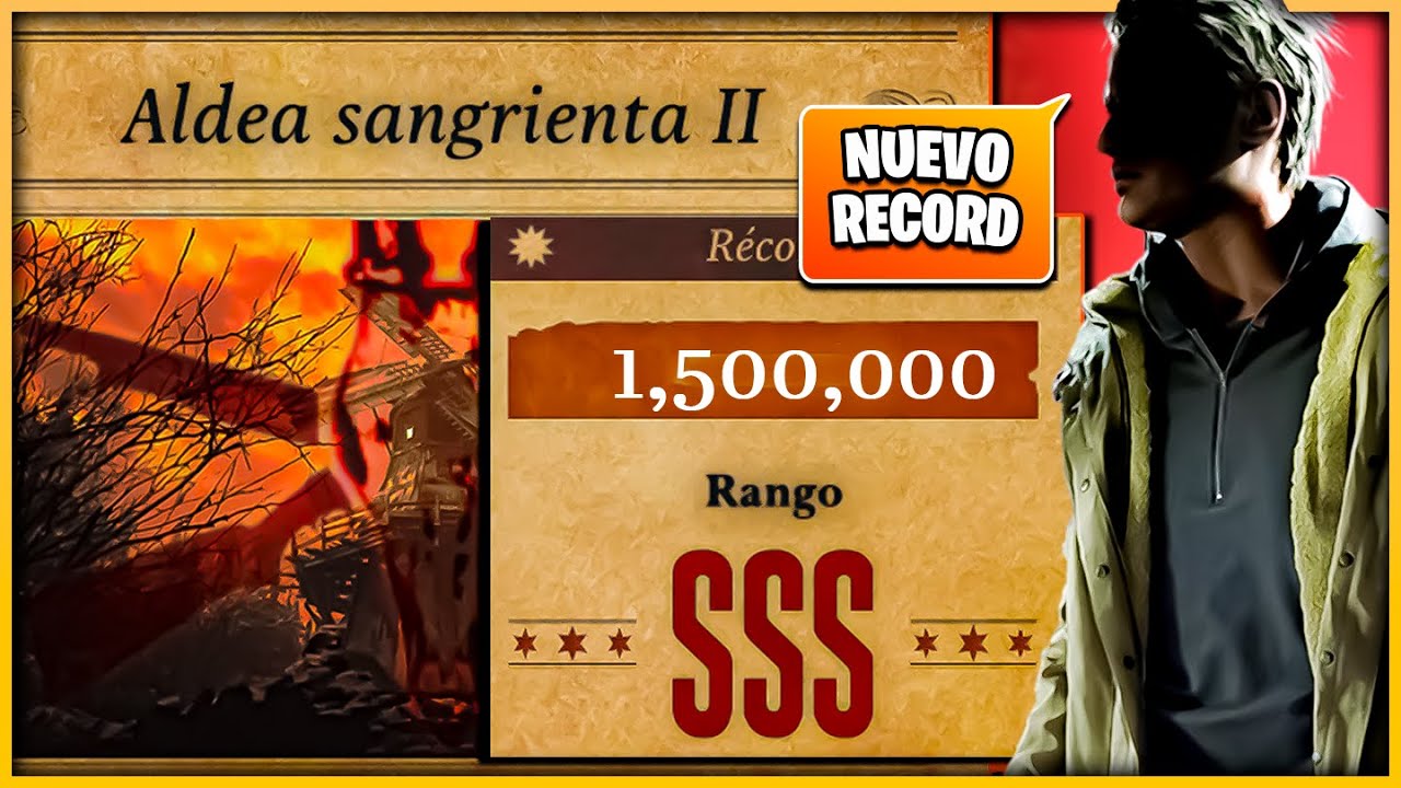 SSS ALDEA SANGRIENTA 2 CON ETHAN (DIFICIL) - COMO SACAR SSS EN ALDEA SANGRIENTA CON ETHAN RE VILLAGE