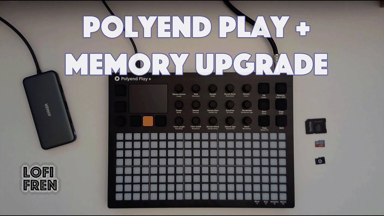 How to upgrade the memory of the Polyend Play +