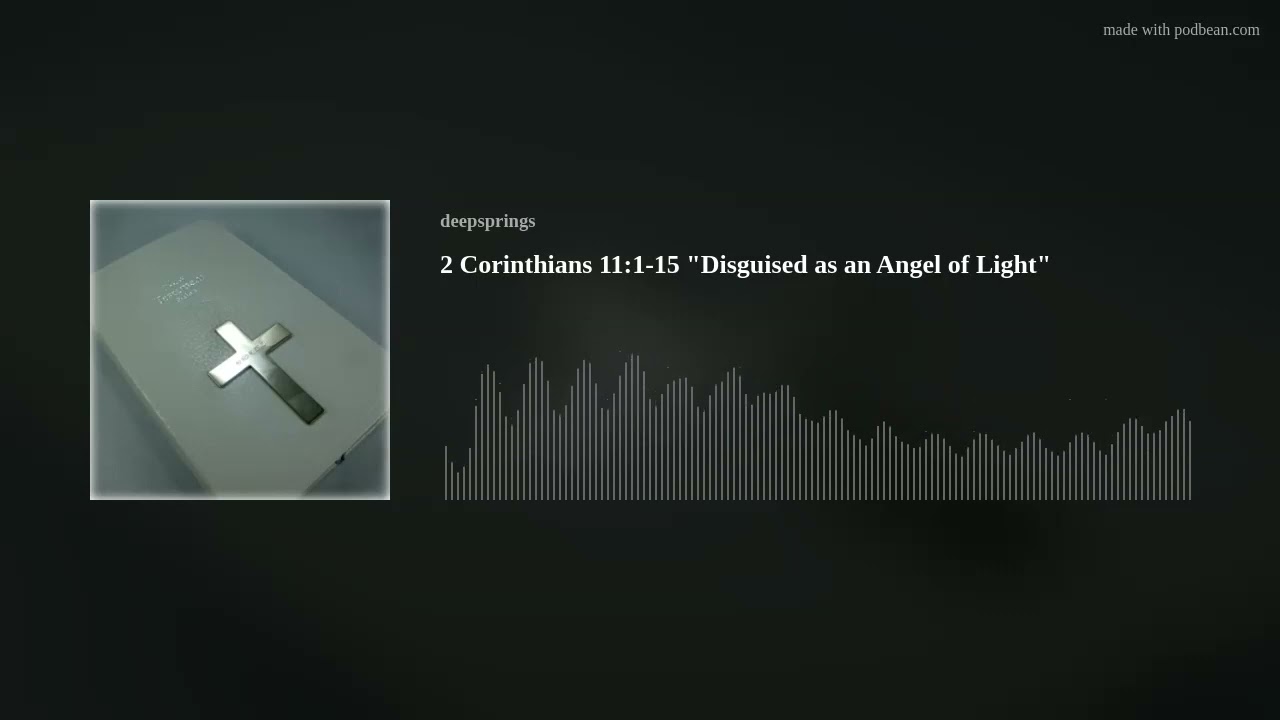 2 Corinthians 11:1-15 