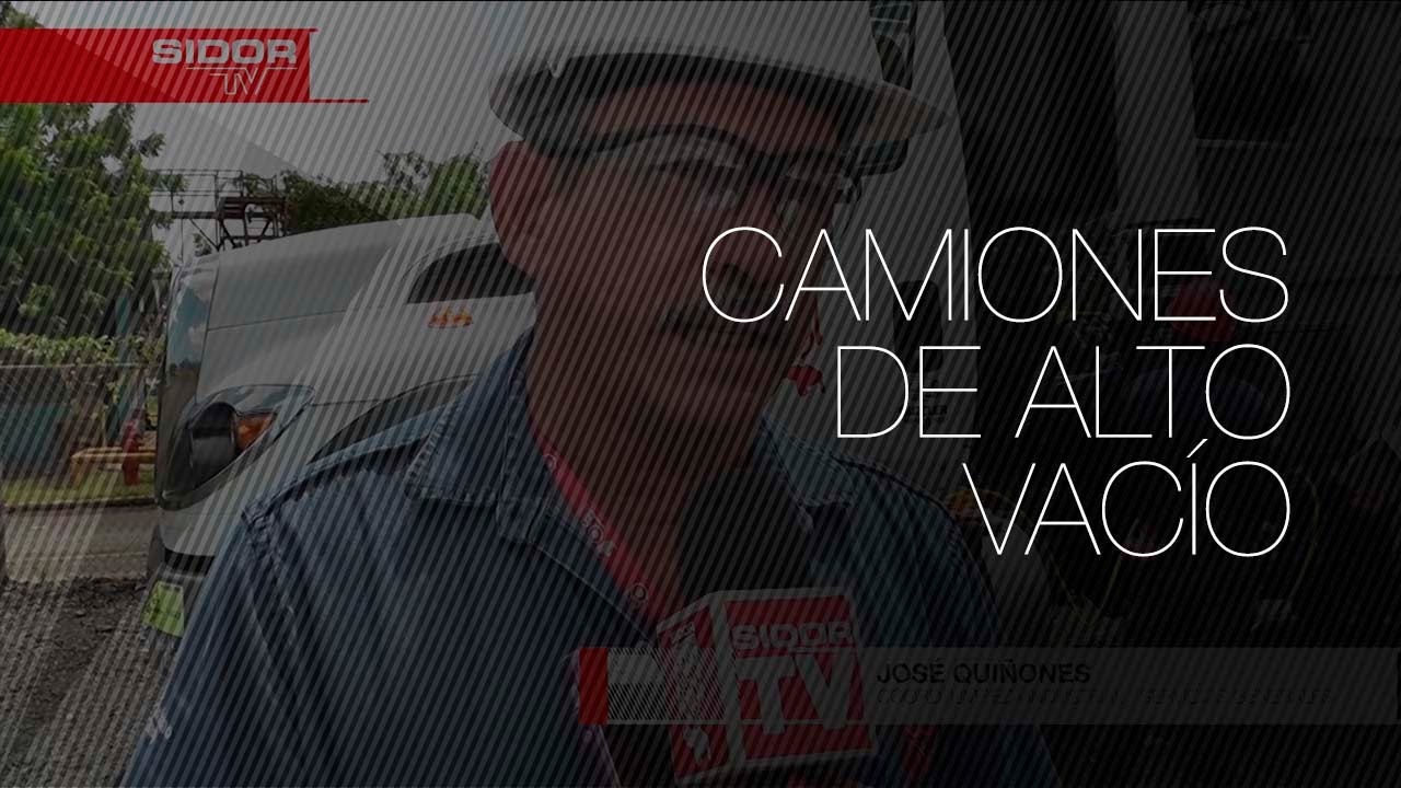 CAMIONES DE ALTO VACÍO.