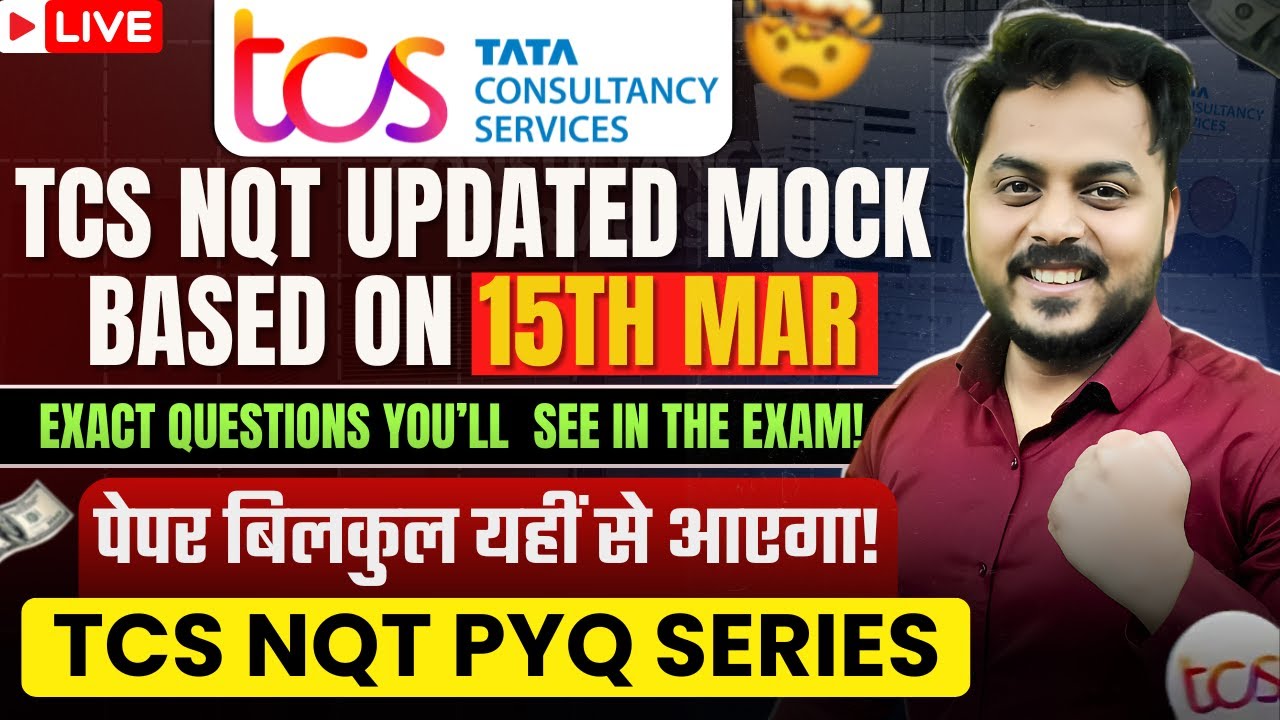 6. Most imp- TCS NQT 2025 Most Important Question based on 15th March 2025