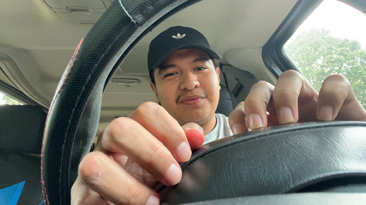 ASMR in the car tapping sounds