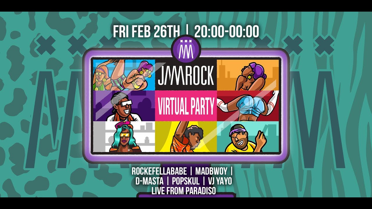 Jamrock clubnight - live vanuit Paradiso | Powered by Desperados