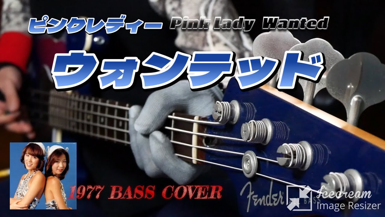 Various techniques【ウォンテッド】ピンクレディー／ベースカバー耳コピー（ Please listen with headphones）　Thanks for the request