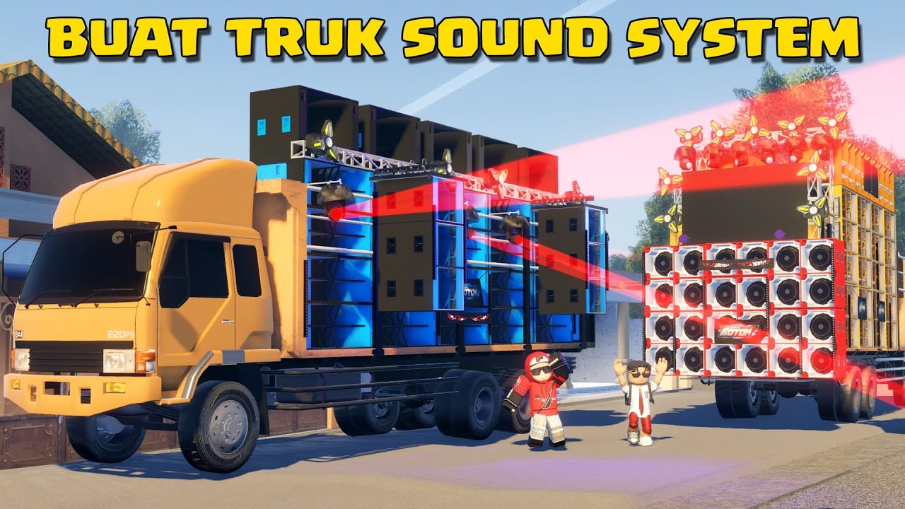 BUAT TRUK SOND SYSTEM KITA SENDIRI HEDON BANGET DI ROBLOX