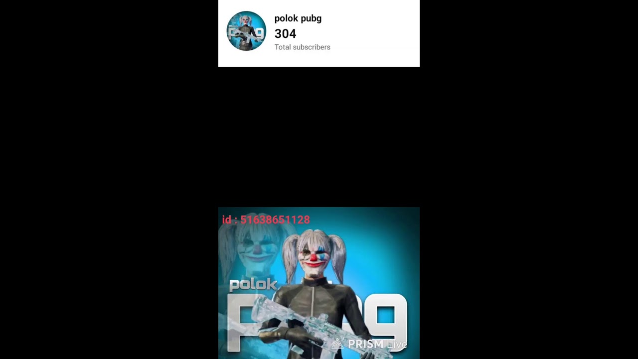 Live streaming of polok pubg
