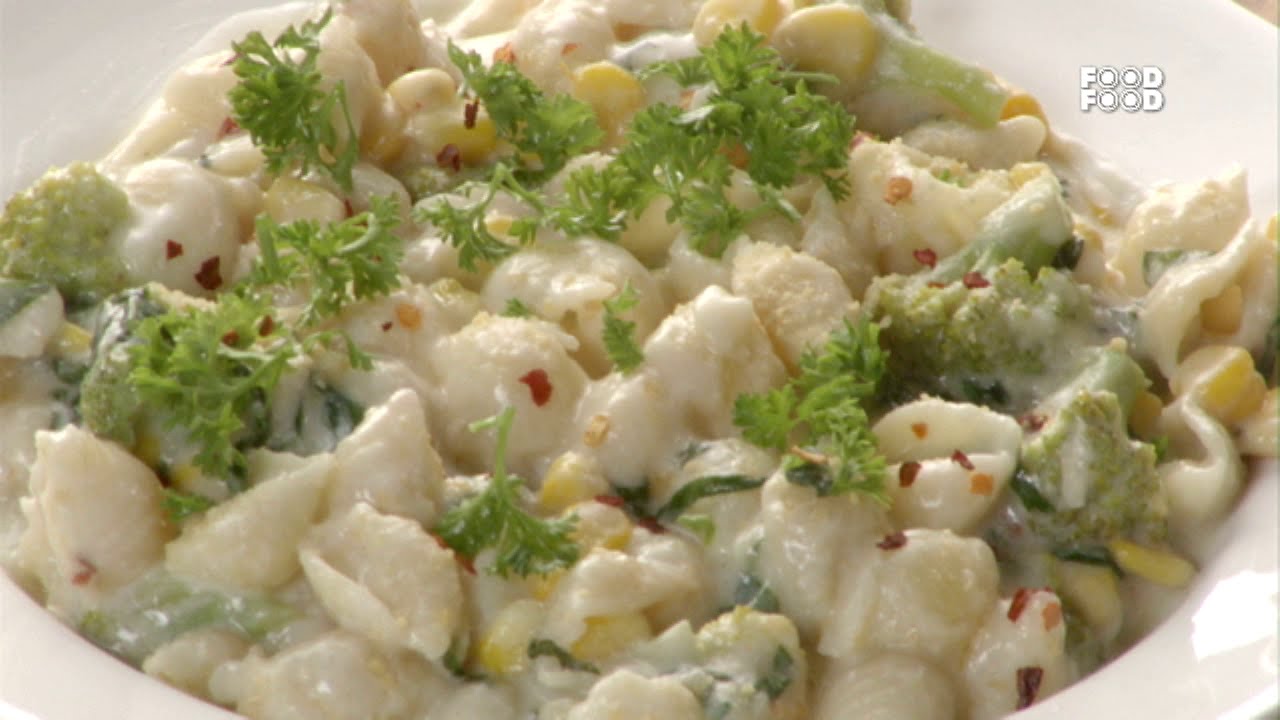 Sea Shell Pasta With Broccoli - Mummy Ka Magic
