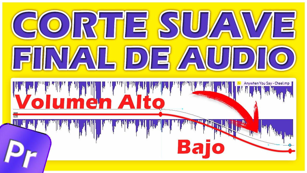 C&oacute;mo Desvanecer Volumen de Audio al Inicio y al Final Premiere Pro | Fundido de salida y entrada