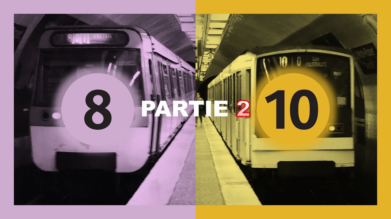 Spot sur ligne 8 et 10 à La Motte-Picquet Grenelle partie 2