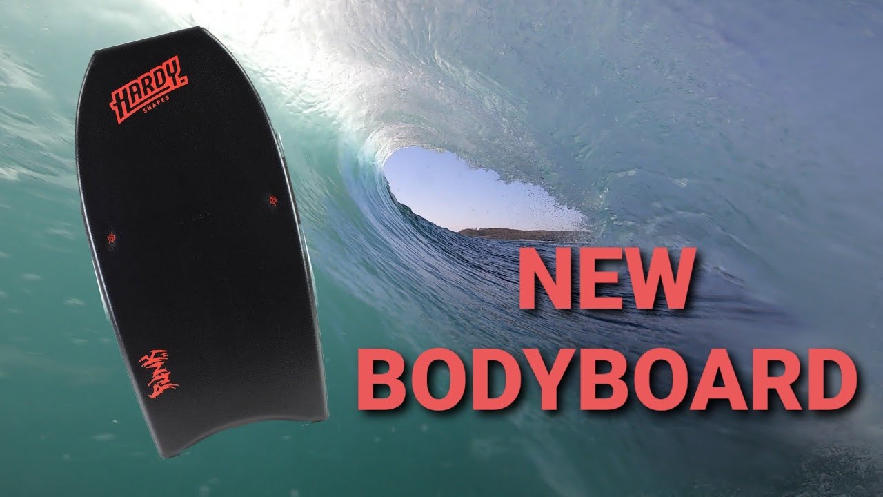 NEW!!! HARDY SHAPES BODYBOARD + HOW I PLUG MY BOARD