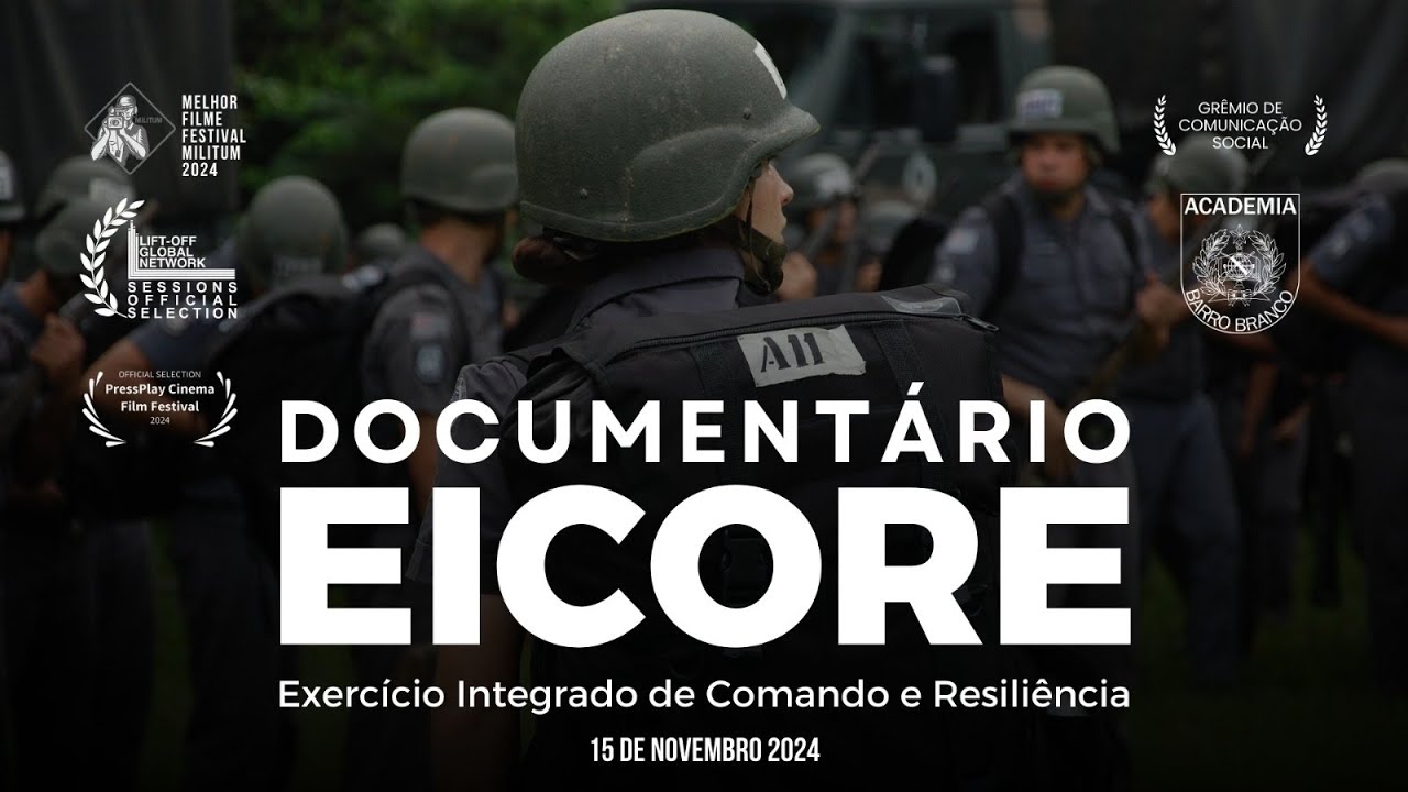 EICORE (Documentário) | Exercício Integrado de Comando e Resiliência @PMESP