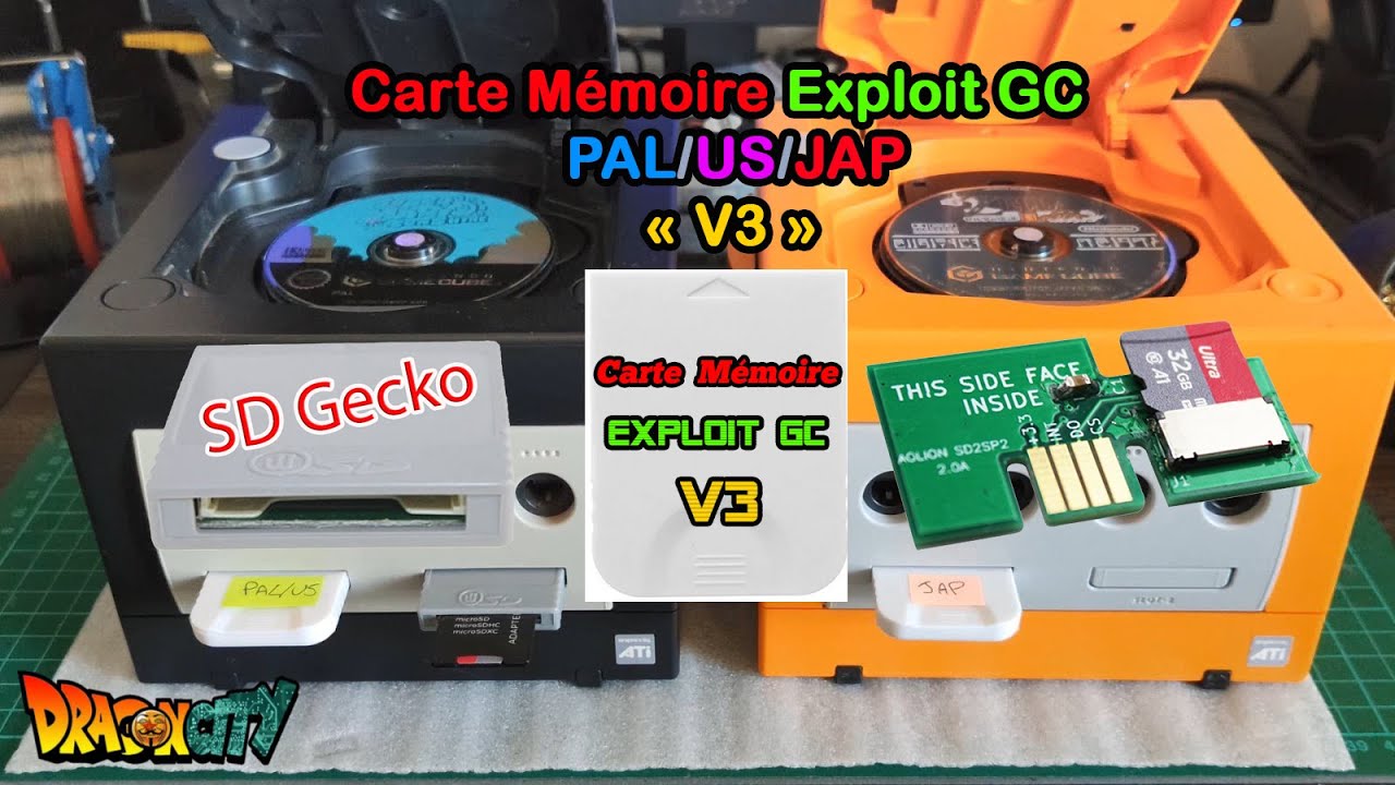 [GameCube] Carte Mémoire Exploit GC PAL/US/JAP 