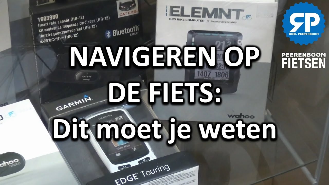 NAVIGEREN OP DE FIETS: Dit moet je weten