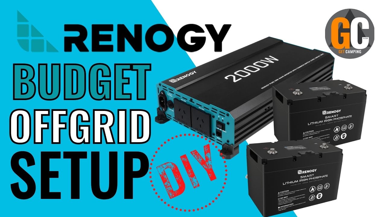 БЮДЖЕТНАЯ установка Renogy Off Grid Lithium в караване! Легко своими руками
