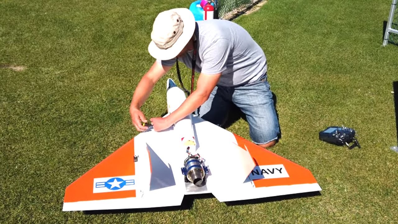 My FIRST RC JET!  First Flight - After Changes