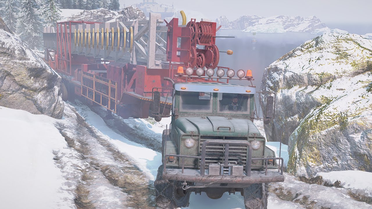 SnowRunner - Floating Drill #part1