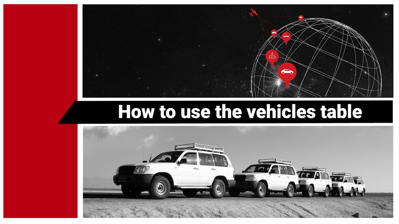 Live Status - How to use the vehicles table