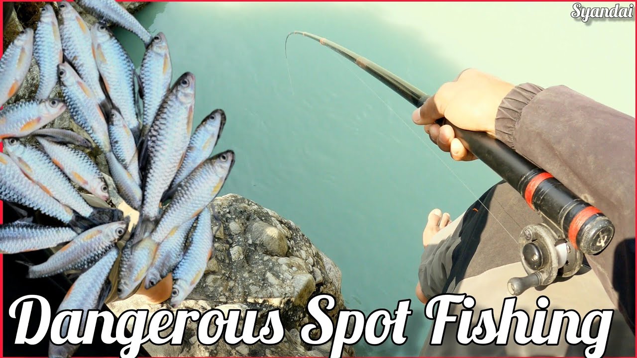 Dangerous ☠️ Spot Fishing Copper Mahasheer Seti River Amazing 🎣 || Fishing Nepal 🇳🇵